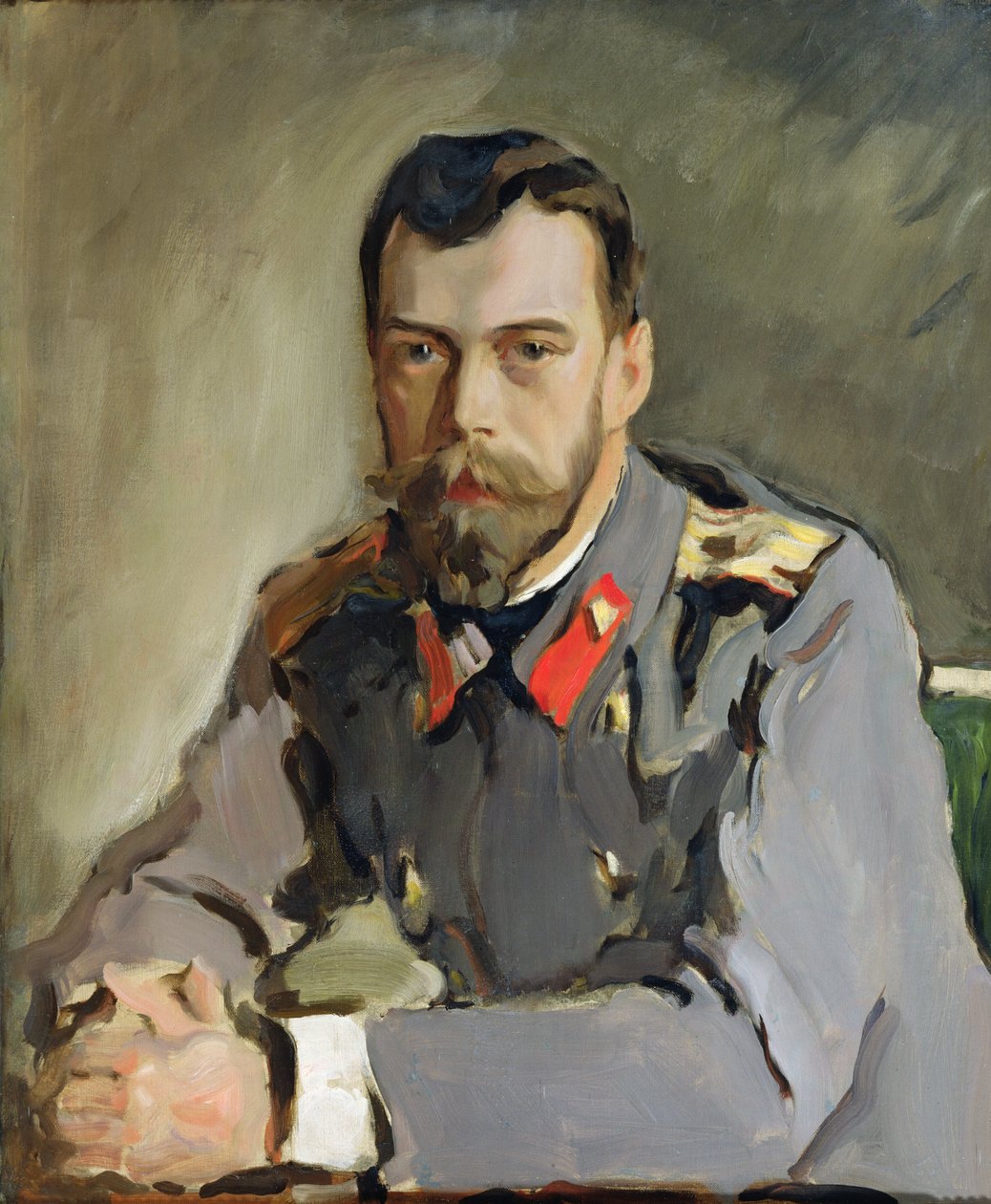 Retrato de Nicolás II, 1900 de Valentin Aleksandrovich Serov