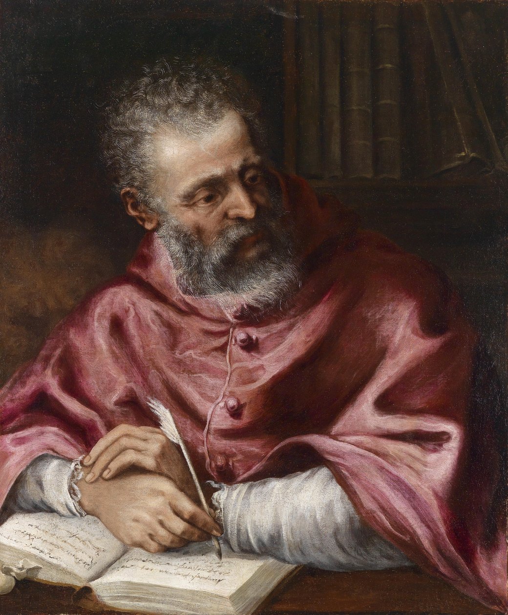 Retrato de un cardenal de Valentin Lefebvre