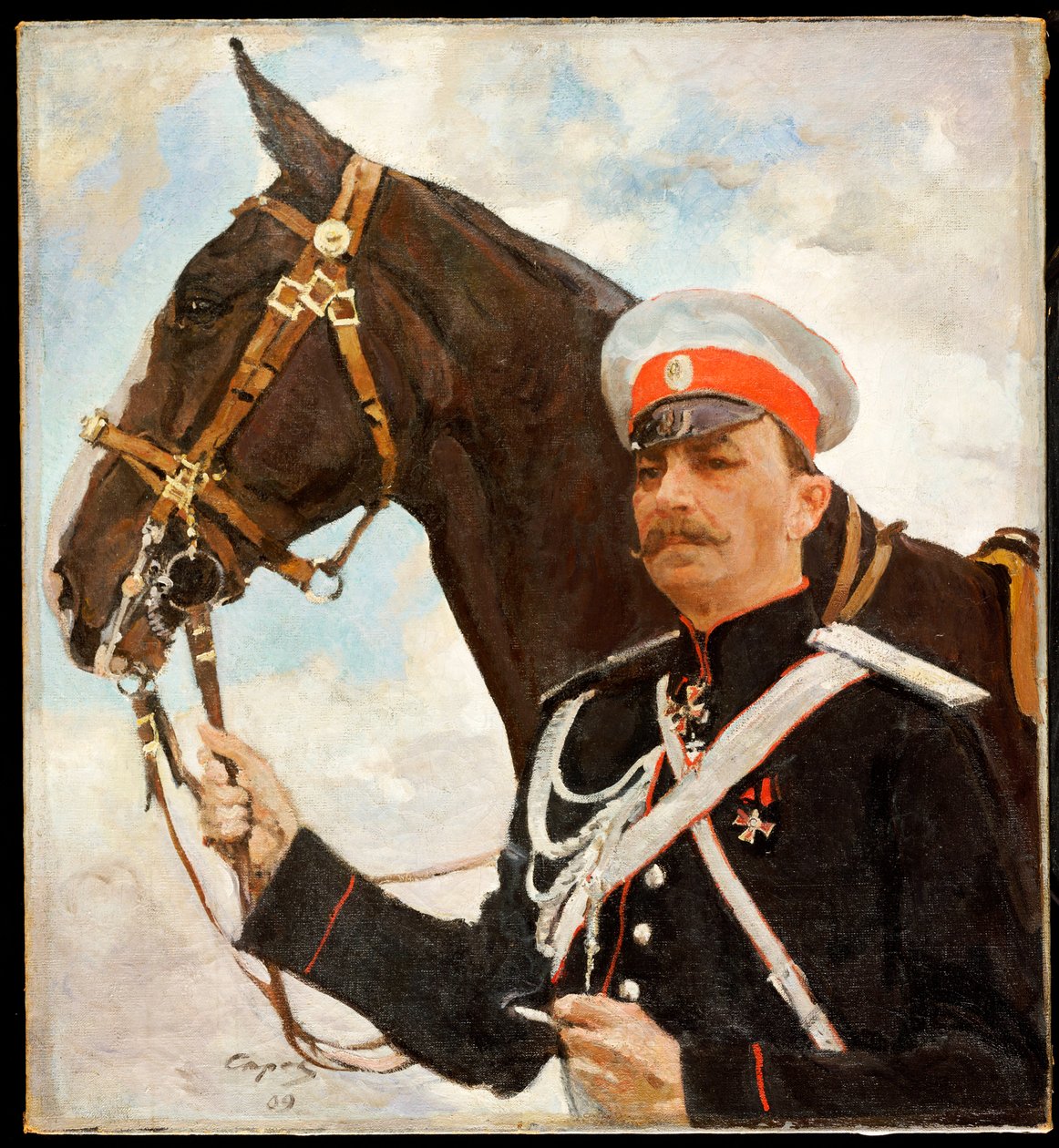 Retrato del príncipe Feliks Feliksovich Iusopov, conde Sumarokov-Elston, 1909 de Valentin Aleksandrovich Serov