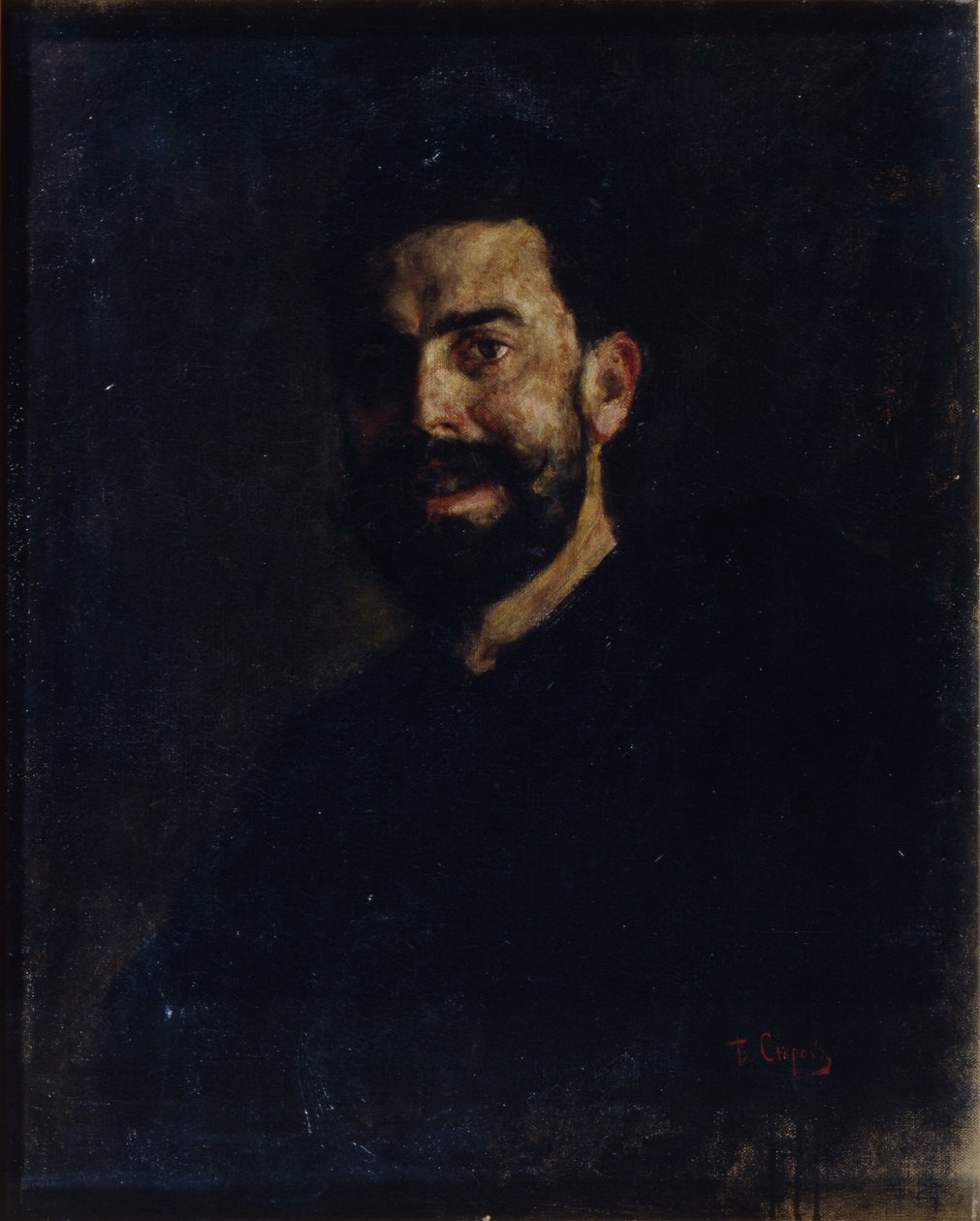 Retrato del cantante de ópera Francisco d’Andrade 1859-1921, 1885 de Valentin Alexandrovich Serov