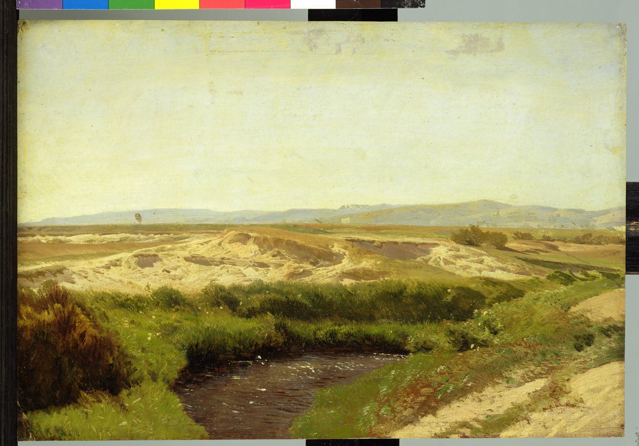 En la Llanura de Luneburg, 1887 de Valentin Ruths