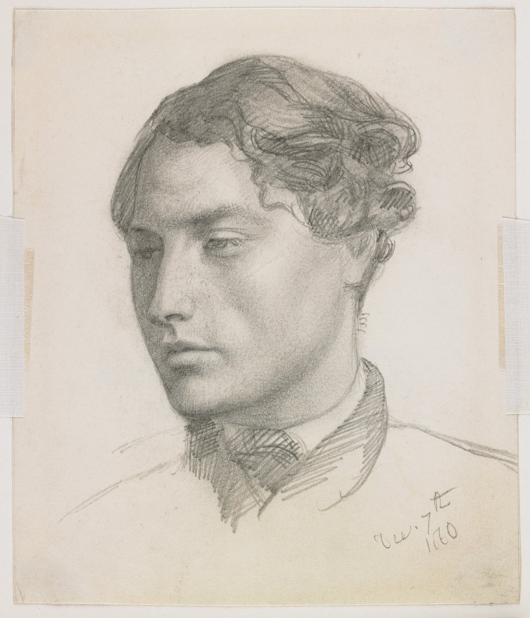 Retrato de un joven, 1860 de Valentine Cameron Prinsep