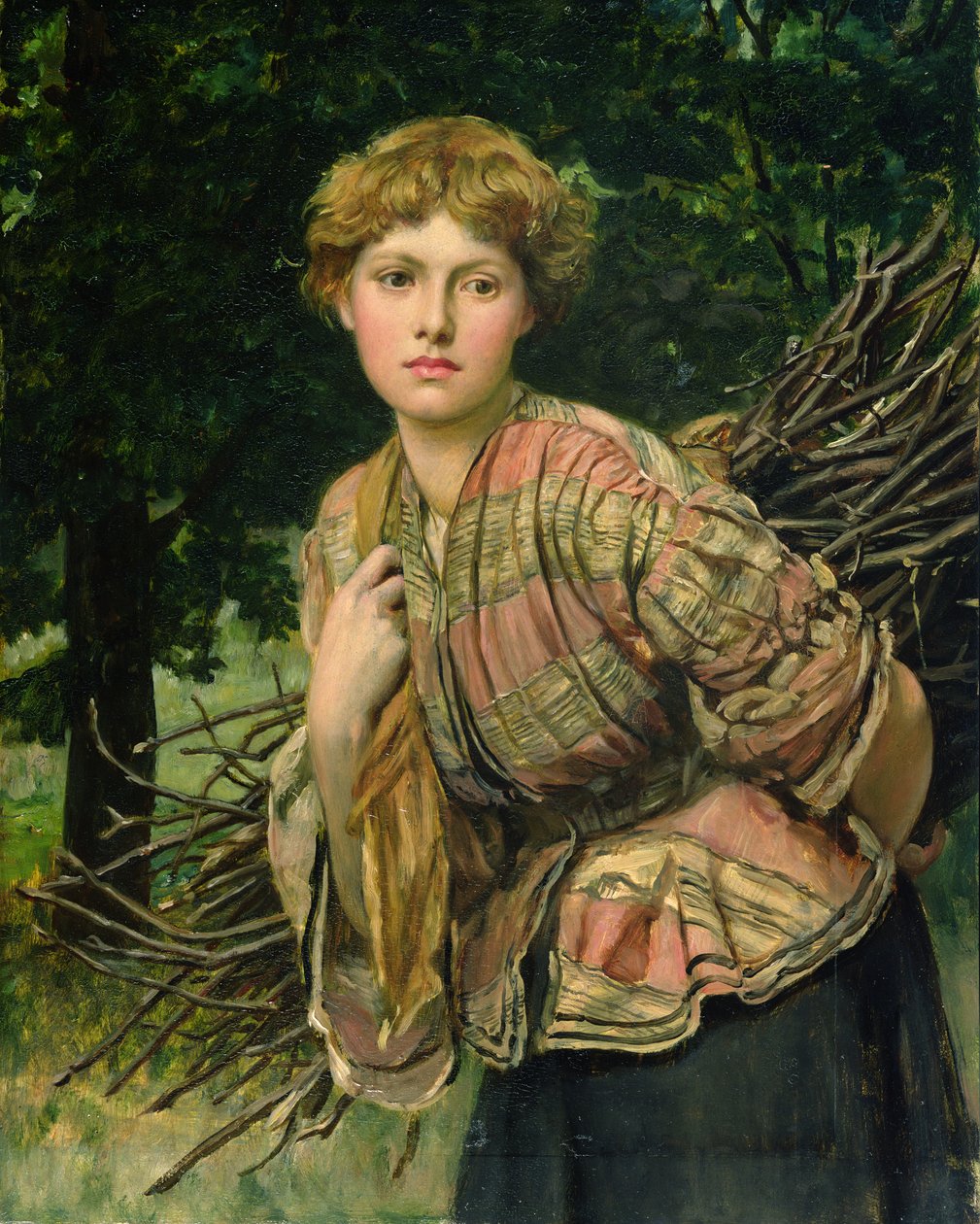 La hija del guardabosques, 1875 de Valentine Cameron Prinsep