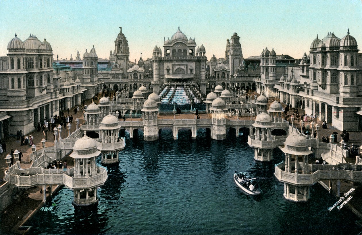 Corte de Honor, Exposición Internacional Imperial, Londres de Valentine and Sons Ltd