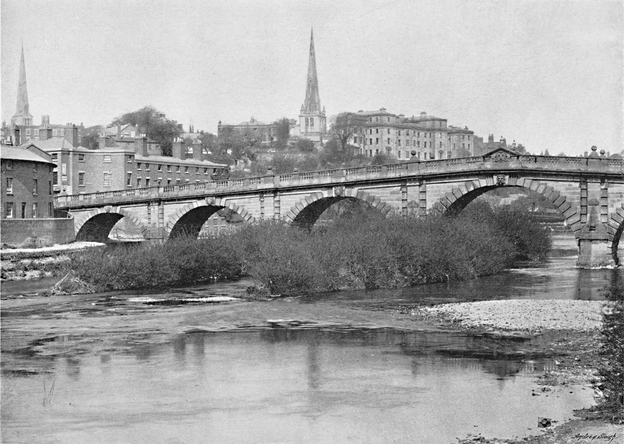 Puente inglés, Shrewsbury de Valentine and Sons Ltd