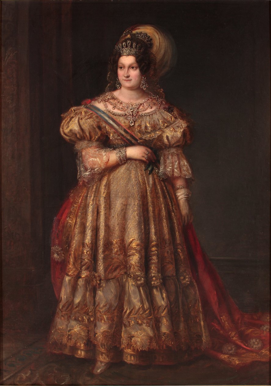 María Cristina de Borbón de Valentin Carderera y Solano