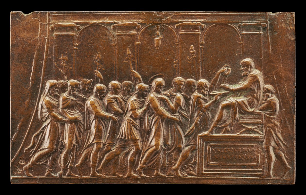 Cristo llevado ante Poncio Pilato de Valerio Belli