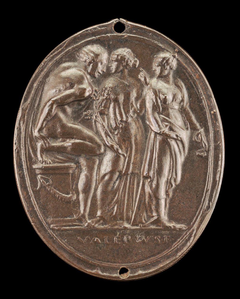 Orestes liberado de las Furias, probablemente 1520s, antes de 1540 de Valerio Belli