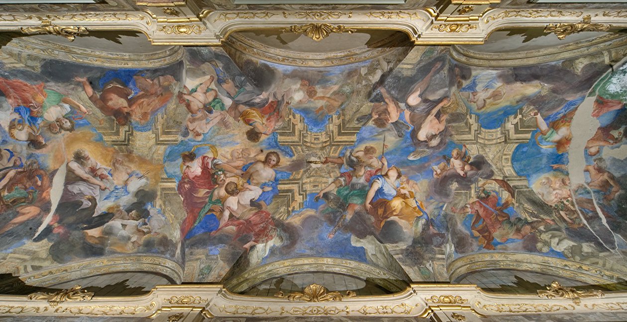 La violación de Proserpina (fresco) de Valerio Castello