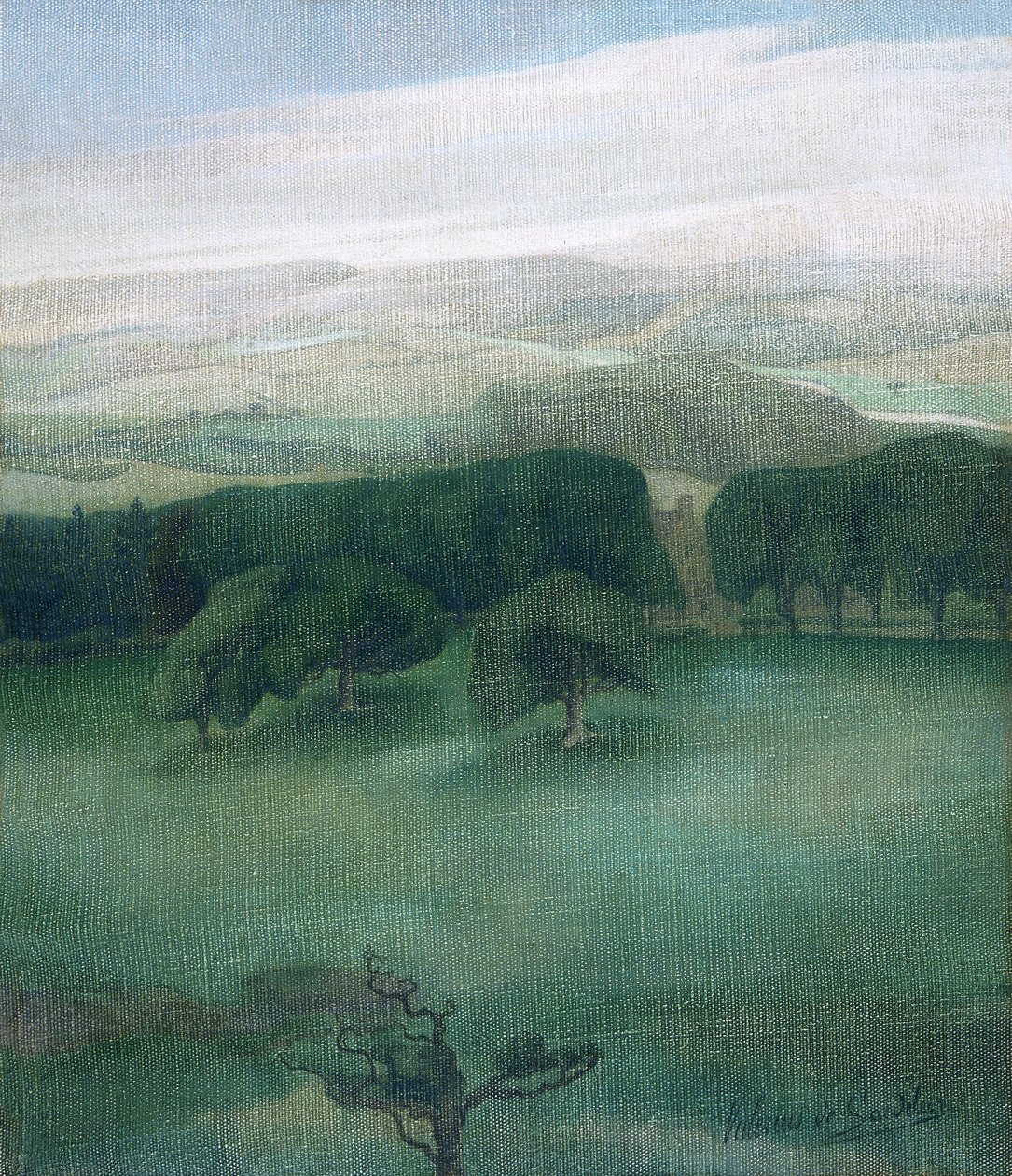 Montañas en Cardiganshire de Valerius de Saedeleer