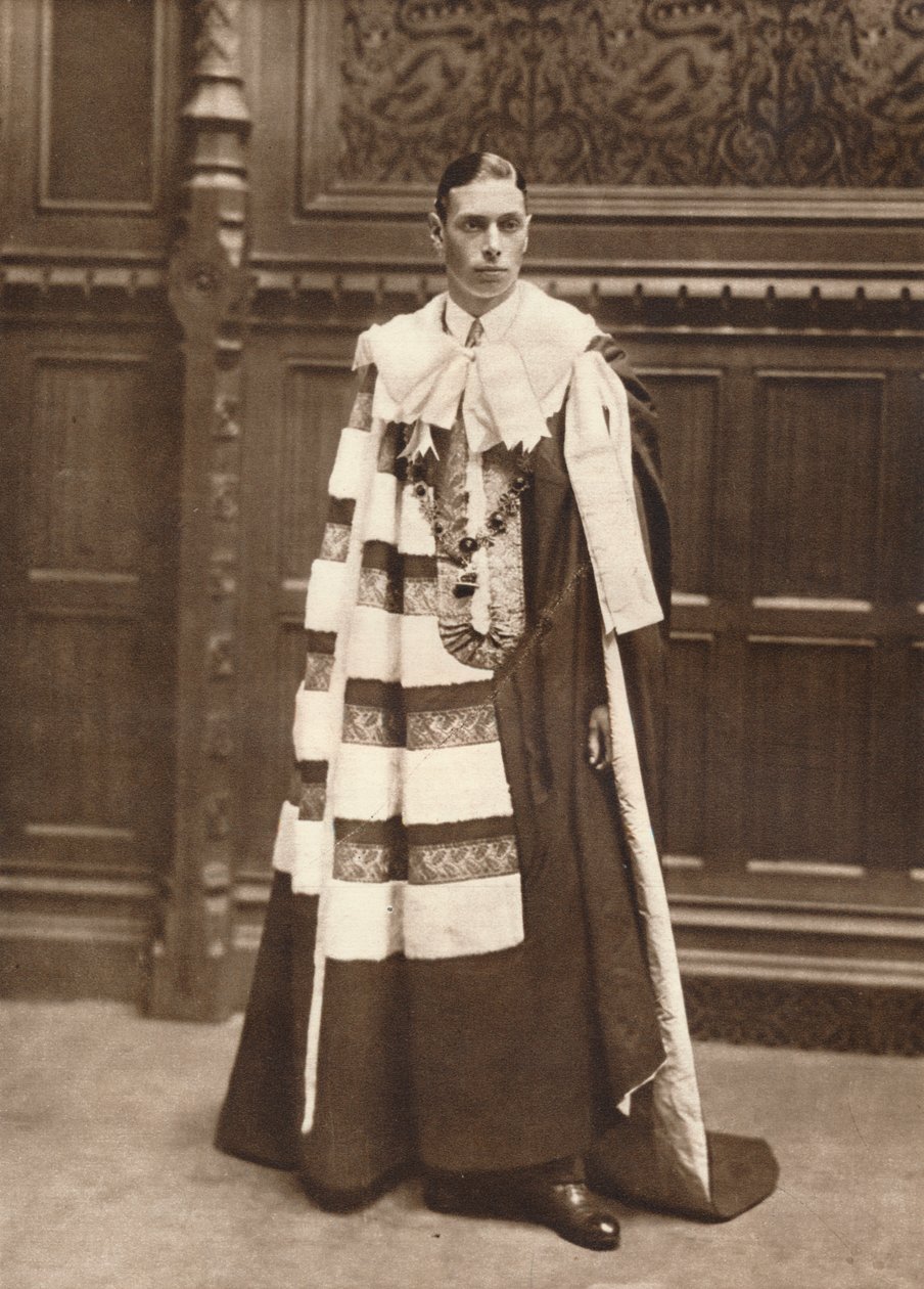 El Duque de York con túnicas de la Cámara de los Lores de Vandyk