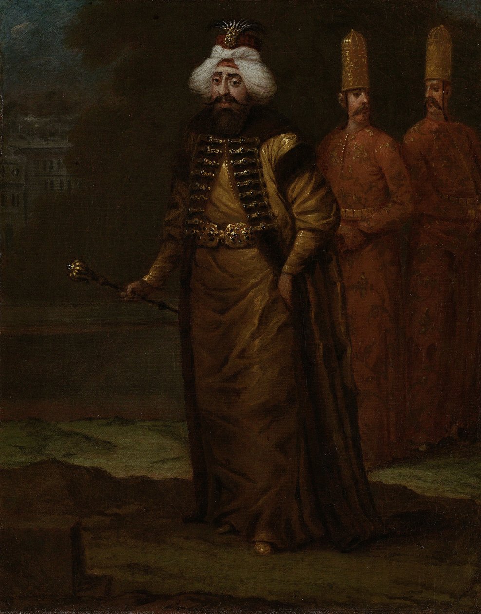 Sultán Ahmed III 1673-1736, c. 1729 de Vanmour