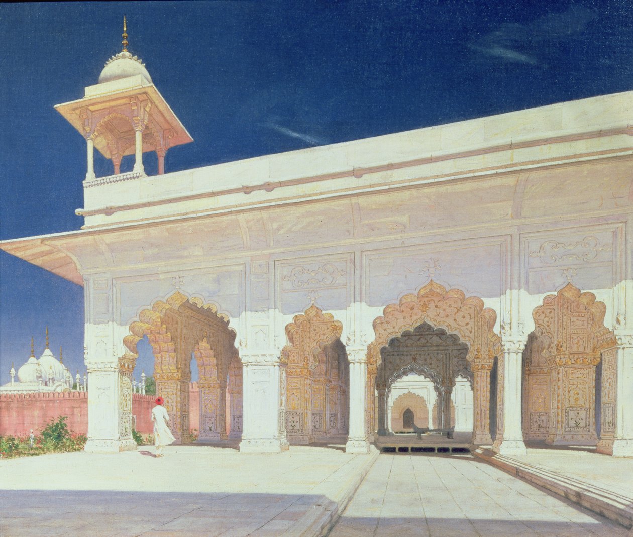 Sala del Trono del Fuerte Shah Jahan en Delhi, 1875 de Vasili Vasilievich Vereshchagin