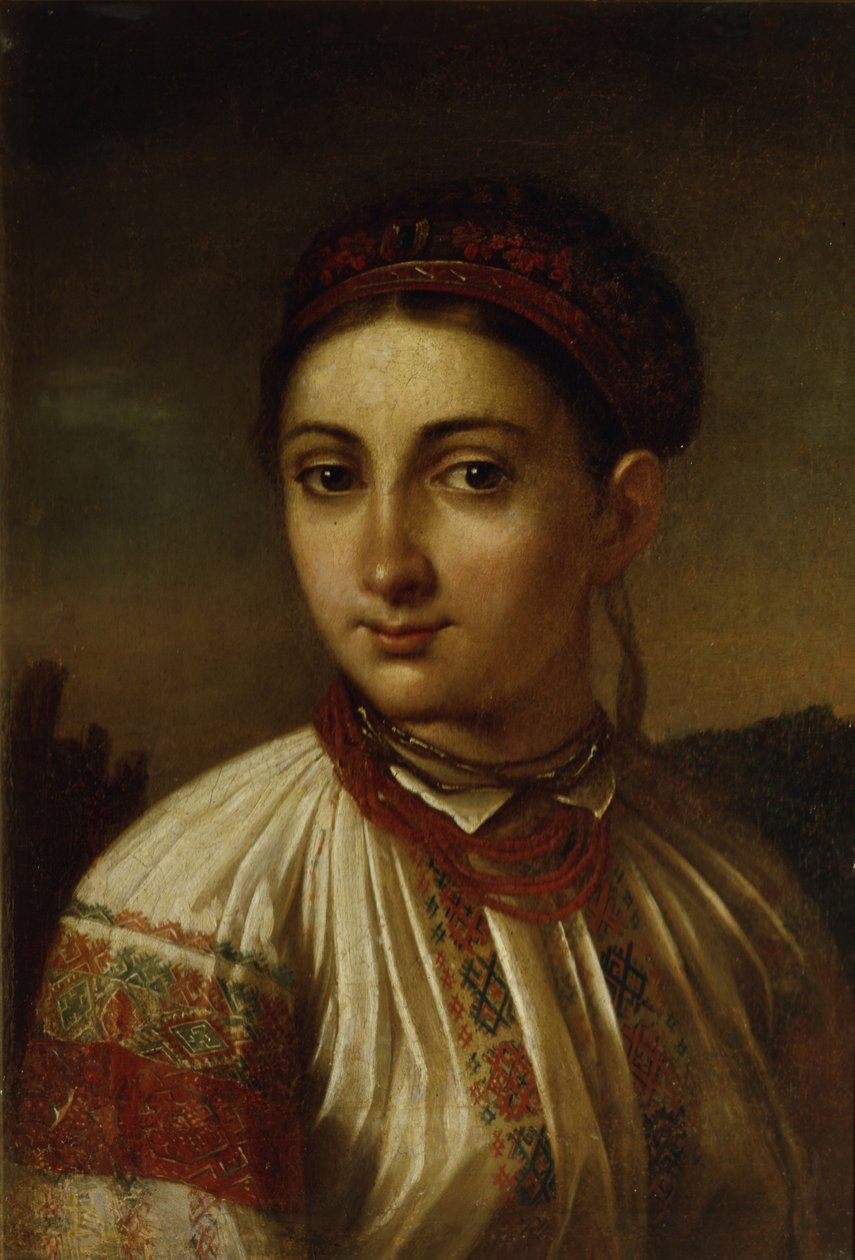 Chica de Podillia de Vasili Andreevich Tropinin