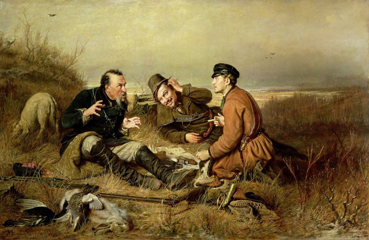 Cazadores, 1816 de Vasili Grigorevich Perov