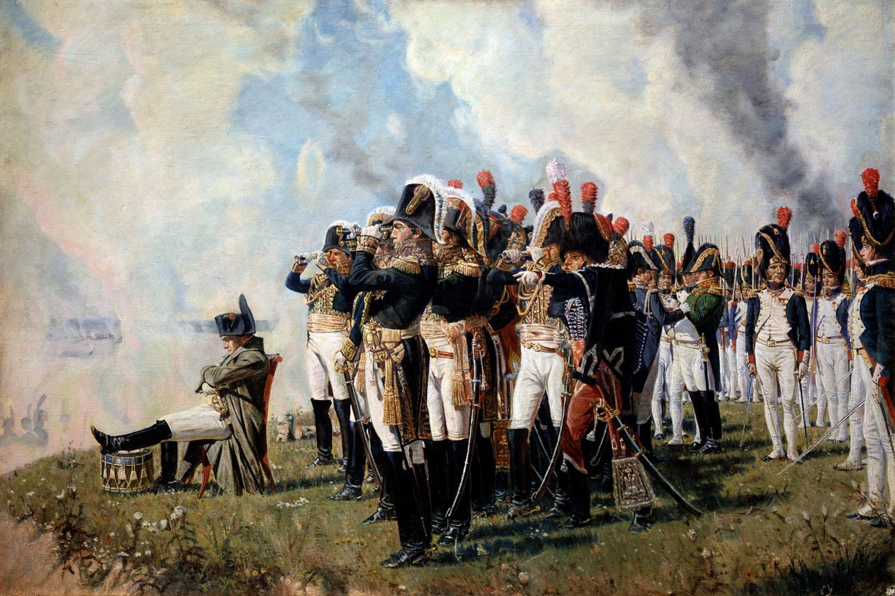 Napoleón Bonaparte en las Alturas de Borodino, 1897 de Vasili Vasilievich Vereshchagin