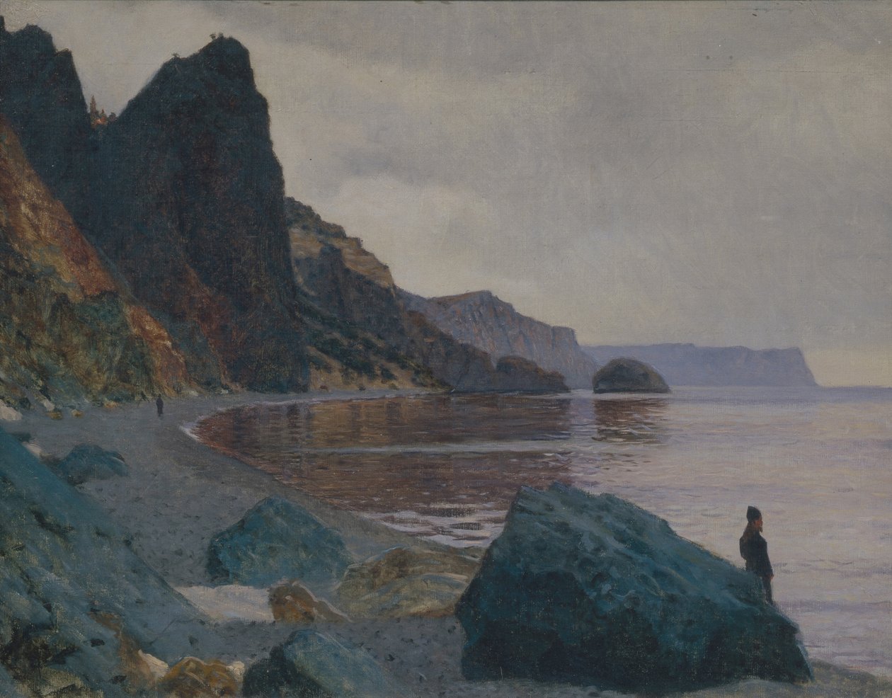 Cerca del Monasterio de San Jorge. Crimea de Vasili Vasilievich Vereshchagin