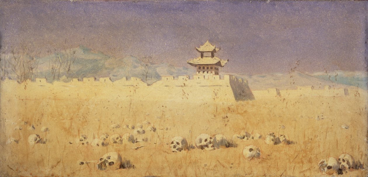 Ruinas en Chuguchak, Xinjiang, 1869 de Vasili Vasilievich Vereshchagin