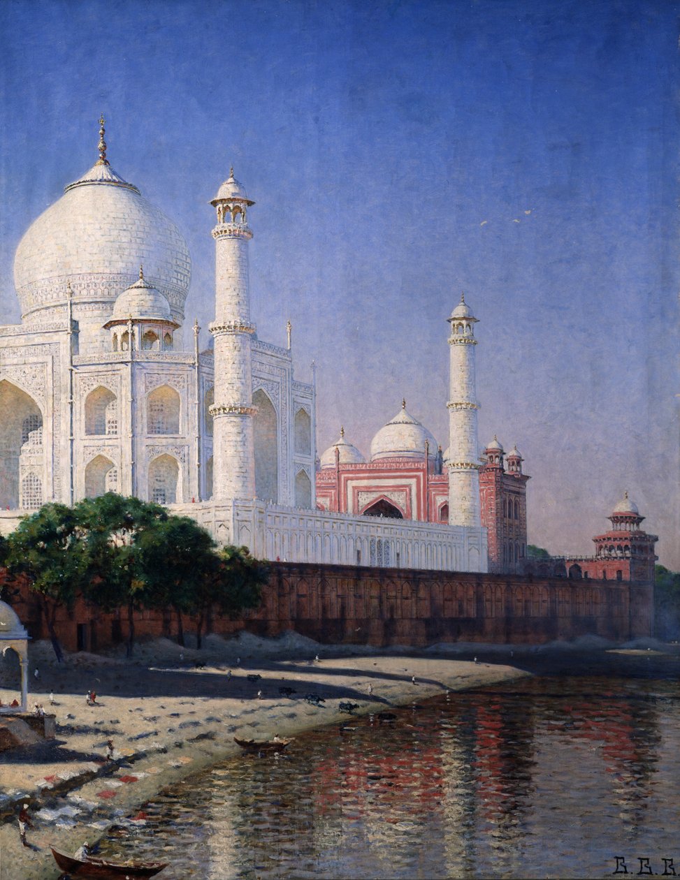 El Taj Mahal en Agra de Vasili Vasilievich Vereshchagin