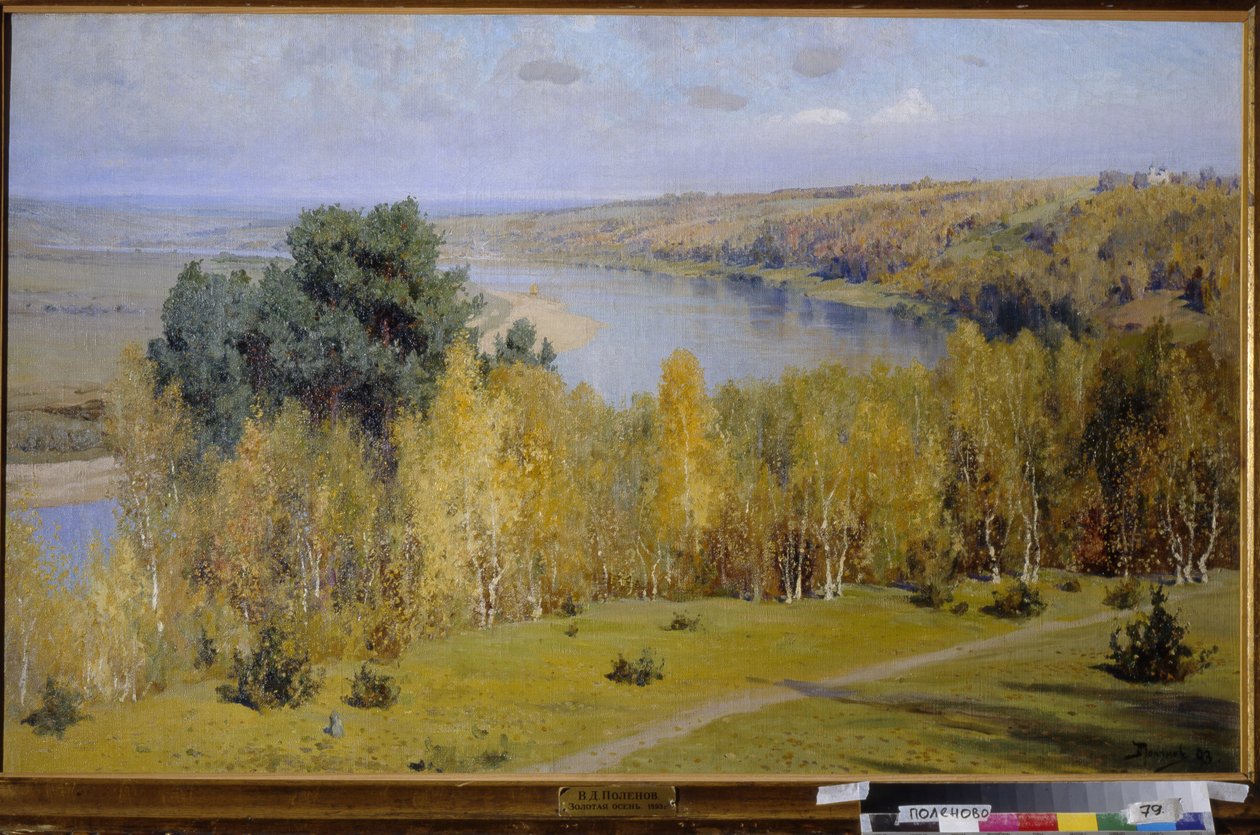 Otoño dorado, 1893 de Vasilij Dmitrievich Polenov