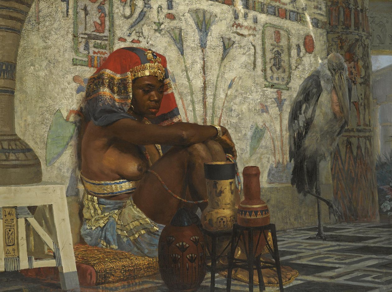 Chica egipcia de Vasilij Dmitrievich Polenov