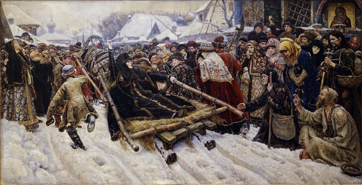 Boyarina Morozova de Vasily Surikov