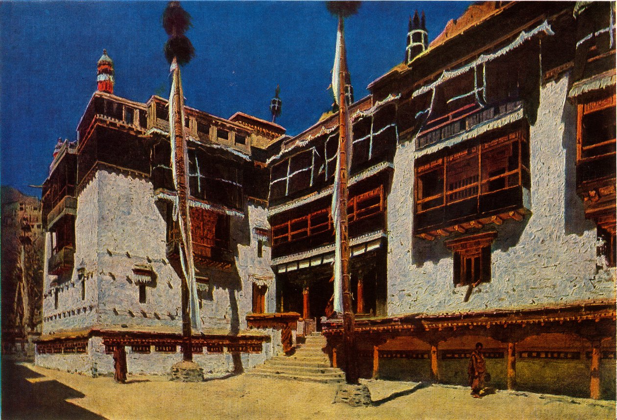 Monasterio Hemis en Ladakh, 1875, 1965 de Vasily Vereshchagin