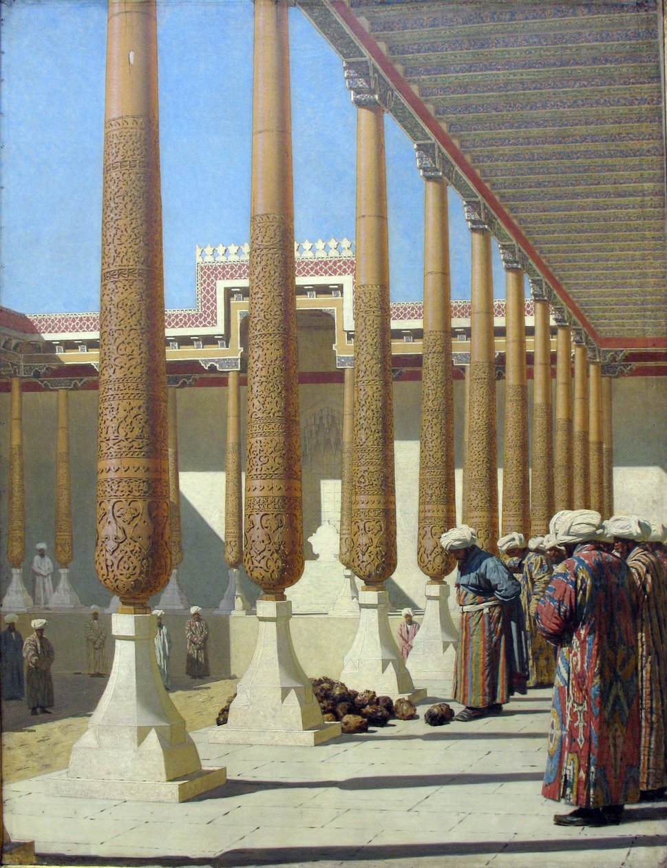 Entrega de trofeos de Vasily Vereshchagin