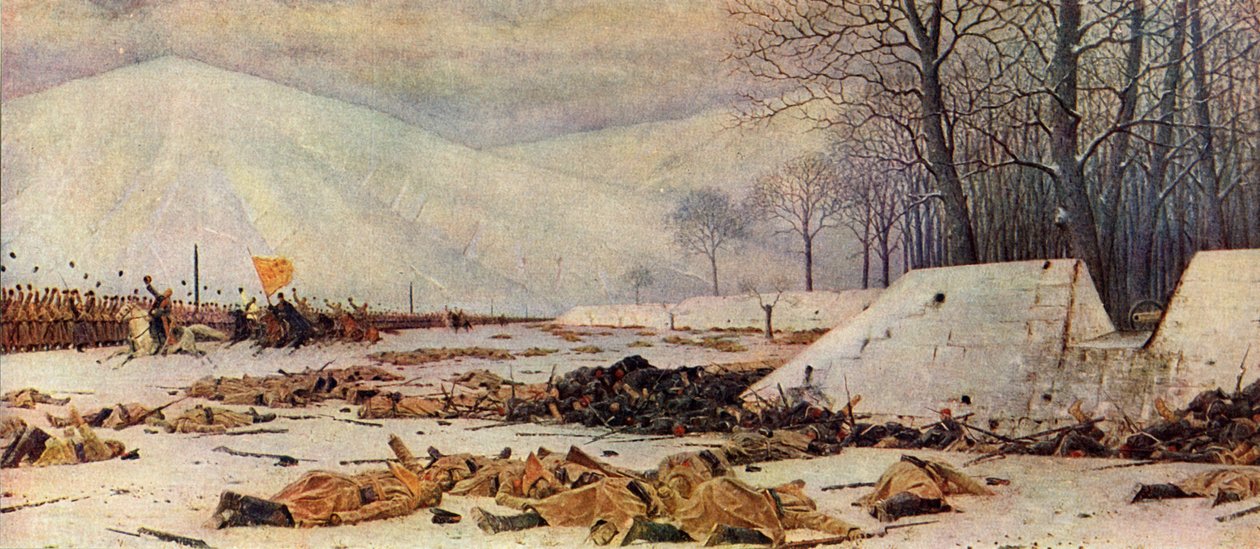 Skobelev en el Shipka, c1878, 1939 de Vasily Vereshchagin