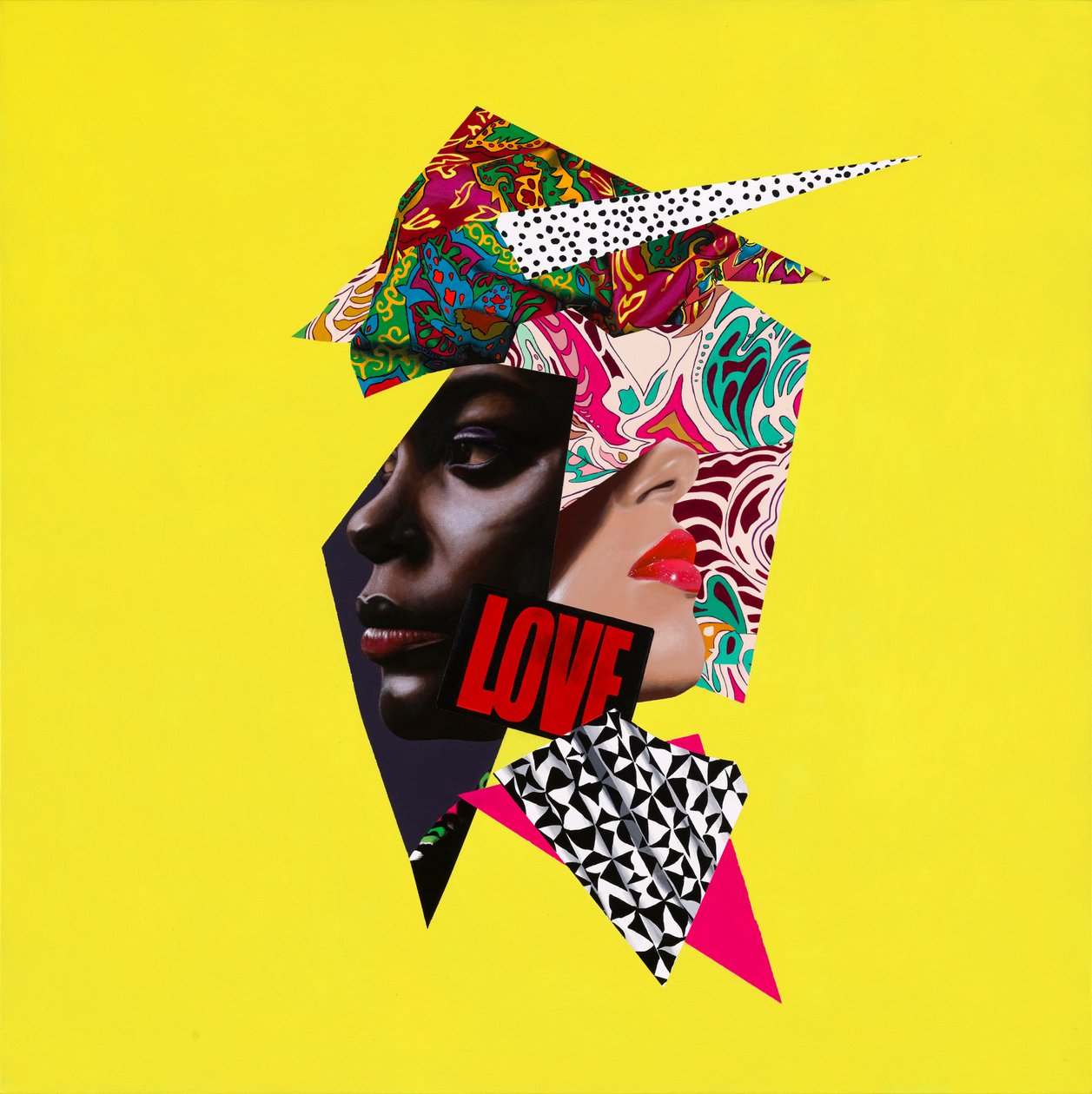 Nueva Madonna, 2017 (Acrílico sobre lienzo) de Vaskeen Vaskeen