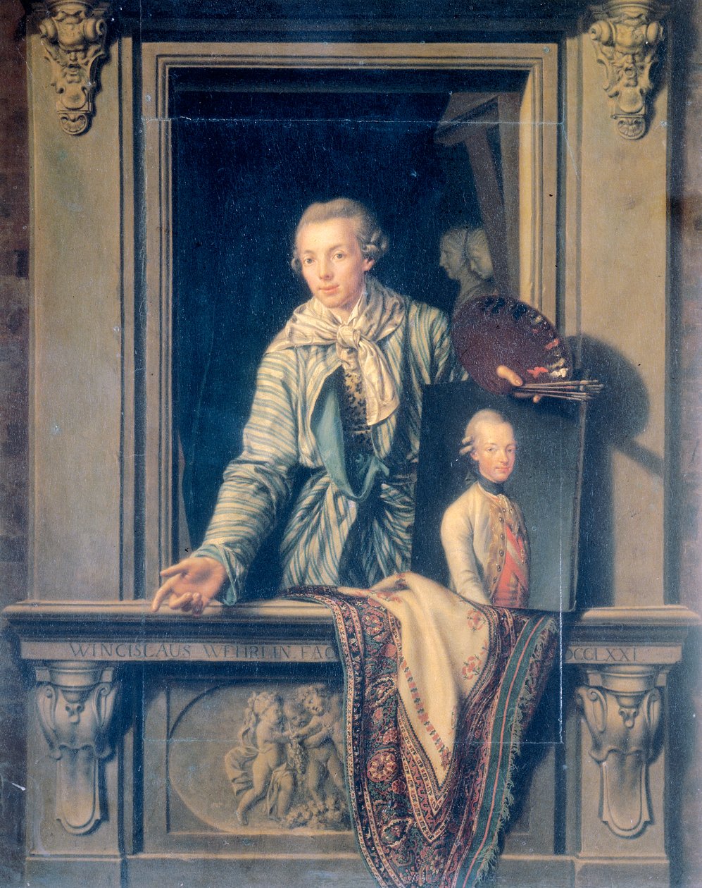 Autorretrato de Venceslao Wehrlin de Venceslao Verlin