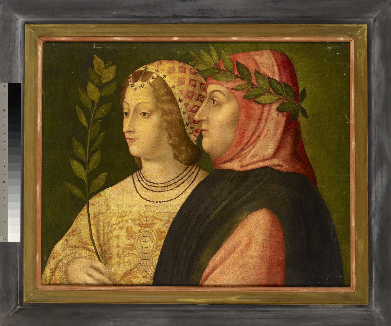 Petrarca y Laura de Noves, c.1510 de Venetian School