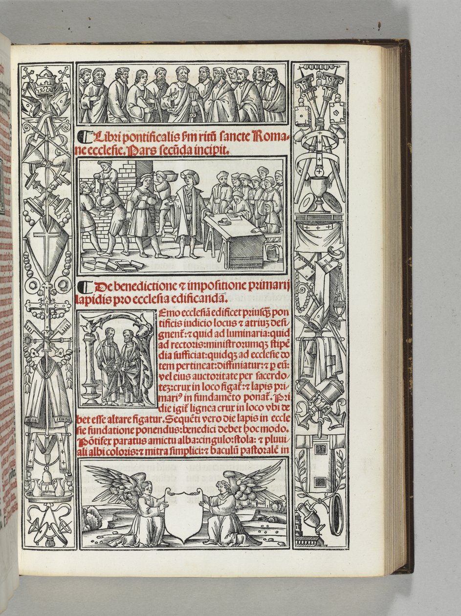 Pontificale Romanum: Pontificale secundum Ritus sacrosancte Romane ecclesie de Venetian School