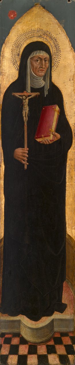 Santa Mónica de un retablo agustiniano de Venetian School