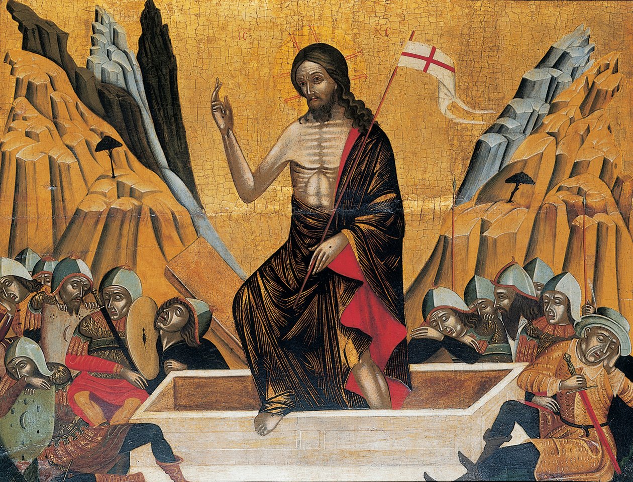 La Resurrección, Venecia o Creta, c.1500 de Veneto Cretan School