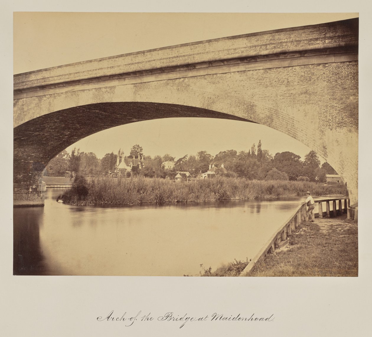 Arco del puente de Maidenhead. de Vernon Heath