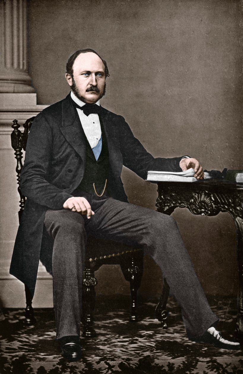 El último retrato de Alberto, Príncipe Consorte, 1861 de Vernon Heath