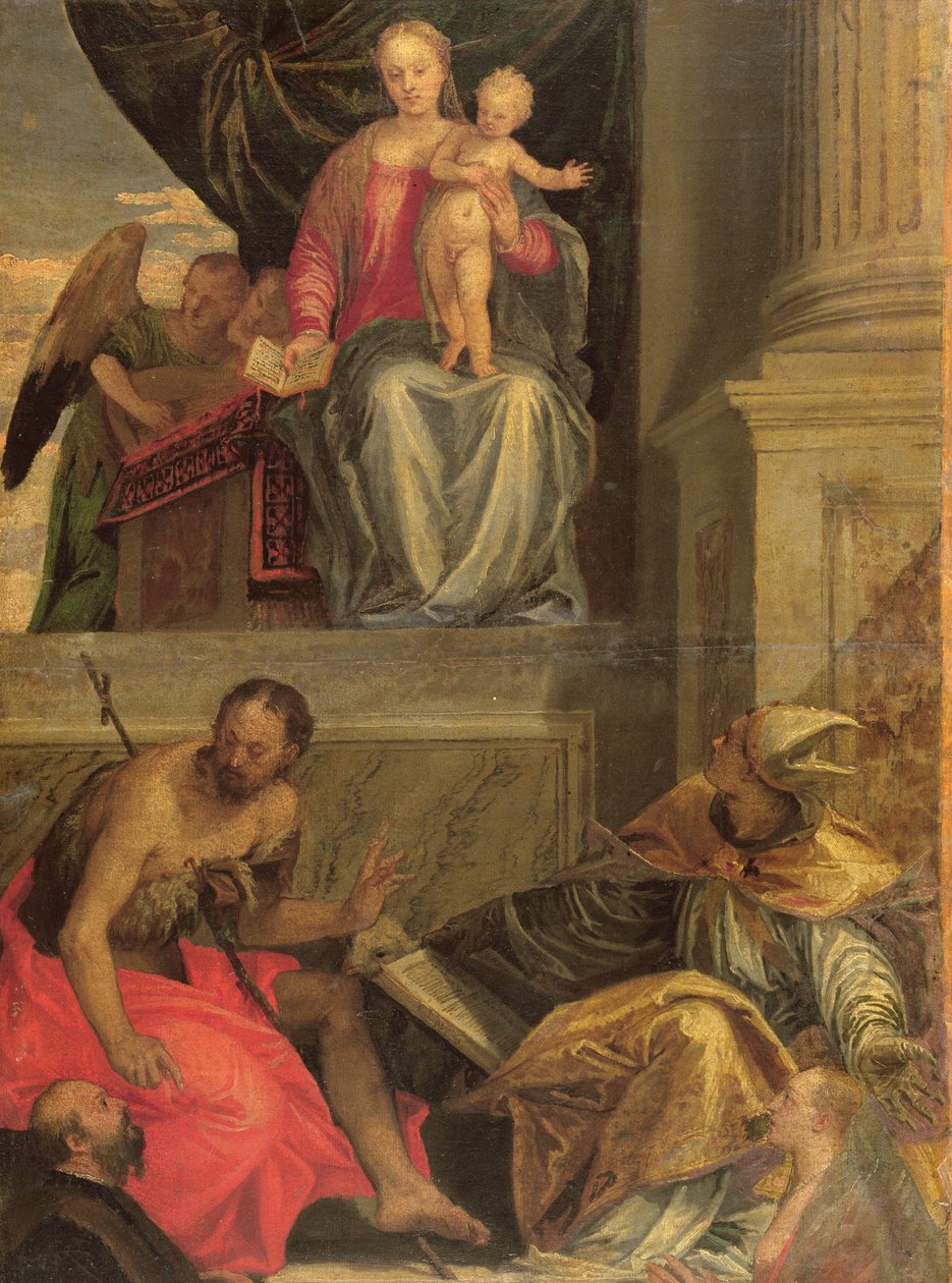 Boceto para el retablo de Bevilacqua de Paolo Veronese