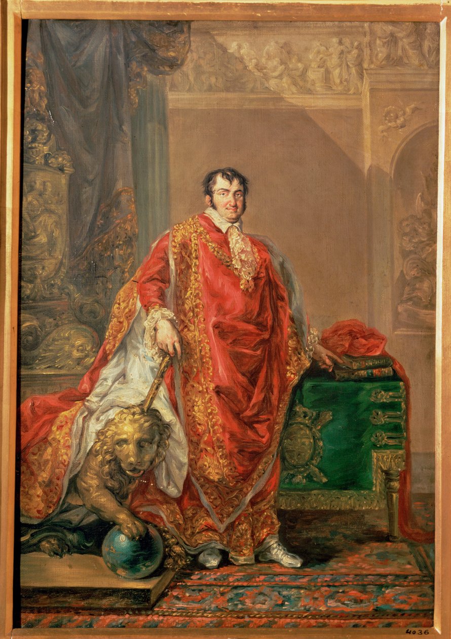 Fernando VII de España (pintura sobre lienzo) de Vicente Lopez y Portana