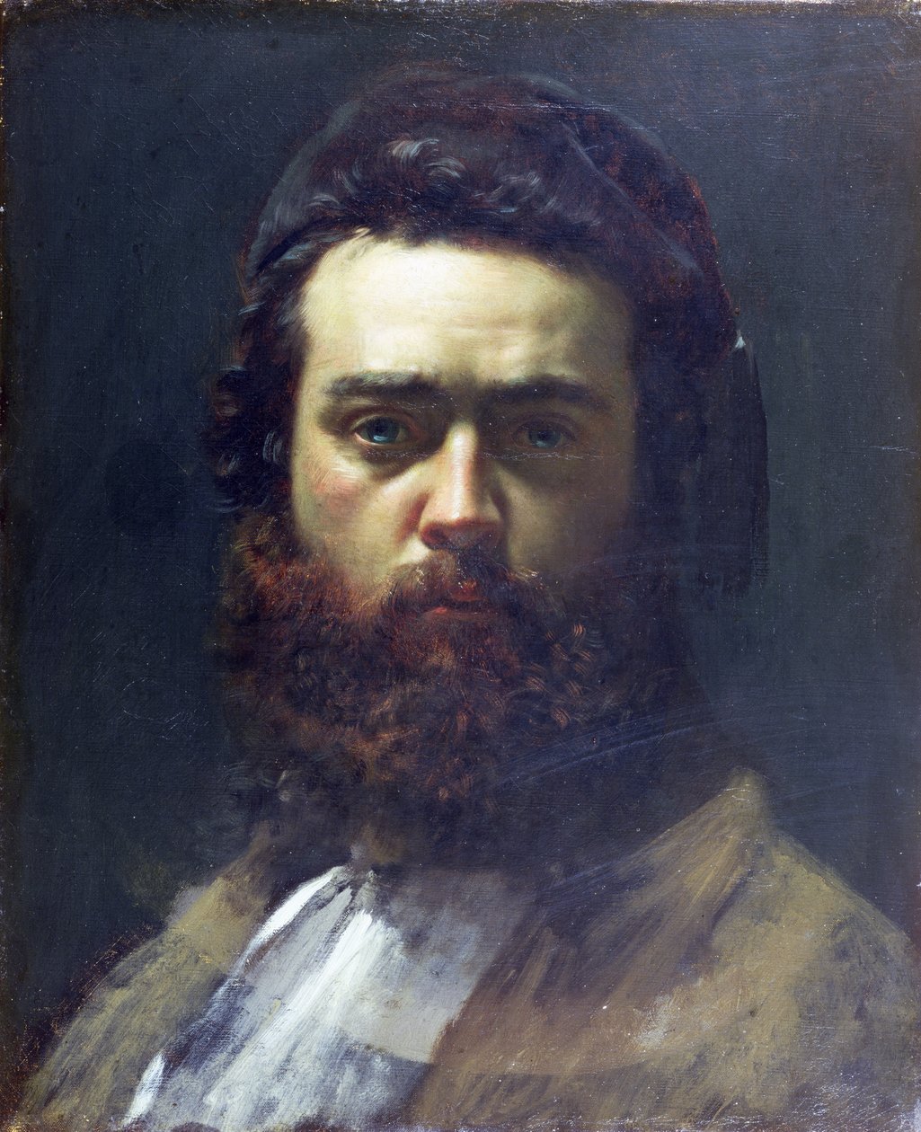 Autorretrato de joven de Victor Francois Eloi Biennoury