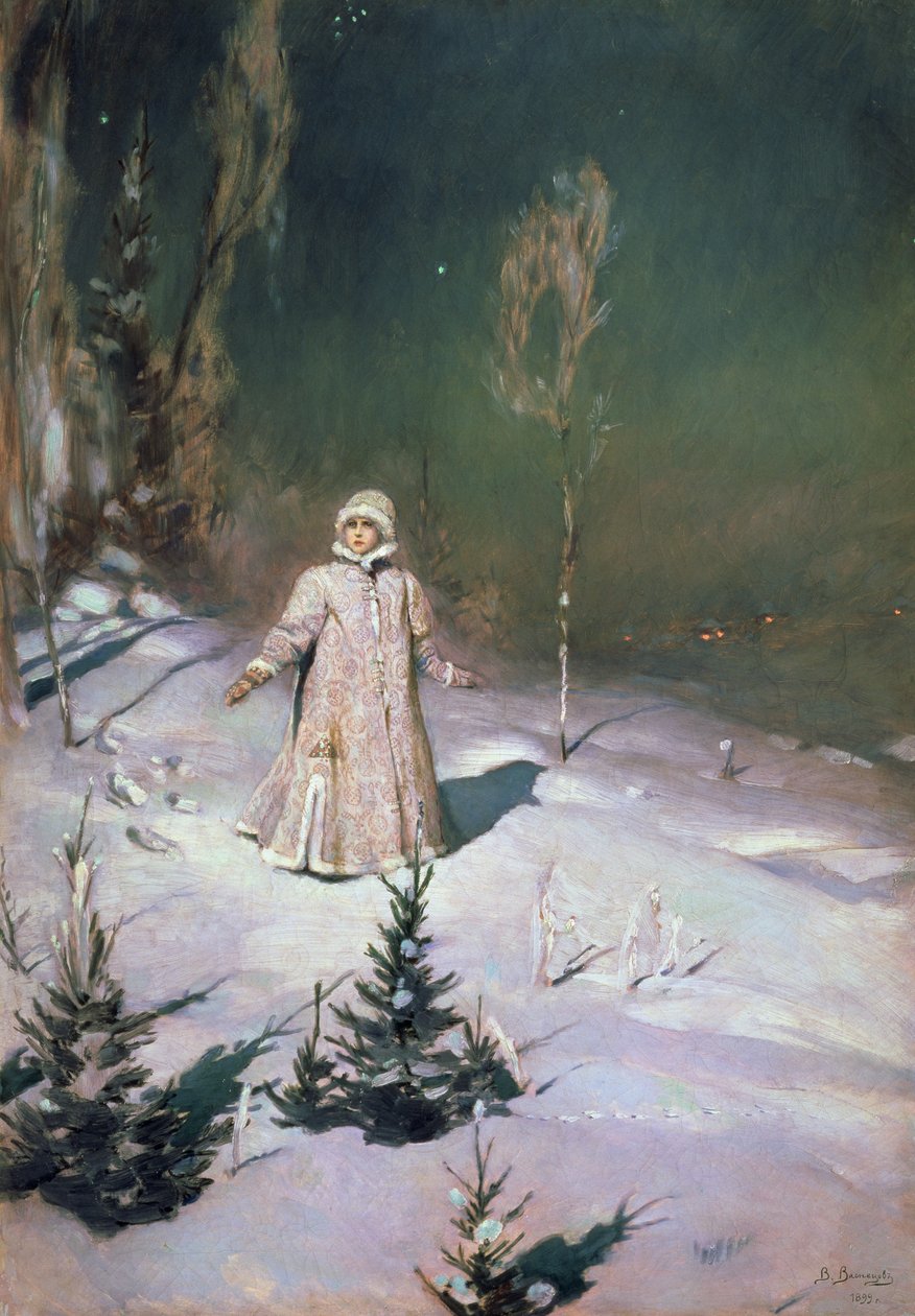 Doncella de nieve, 1899 de Victor Mikhailovich Vasnetsov