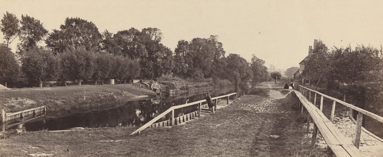 Windsor Lock, 1862 de Victor A Prout