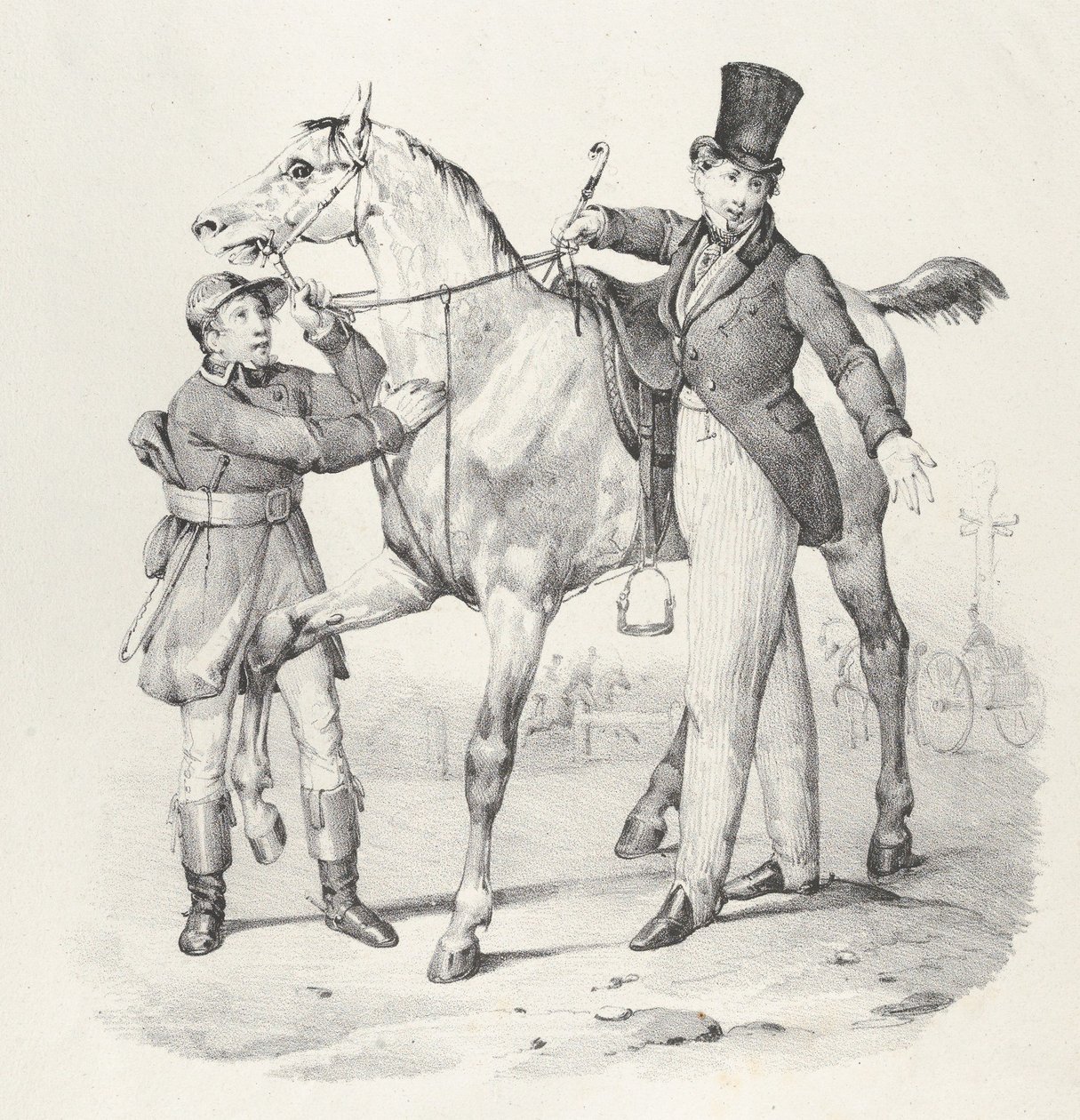 Cap. VI: No podía ir a pie, 1824 de Victor Adam