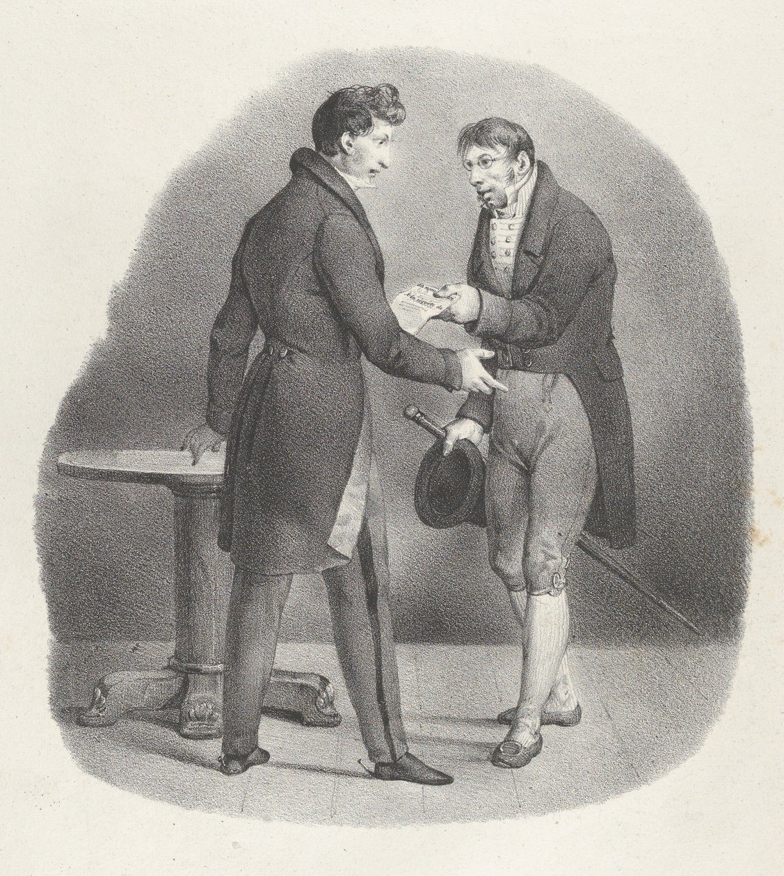Cap. XII: Je le savais (Lo sabía), 1824 de Victor Adam