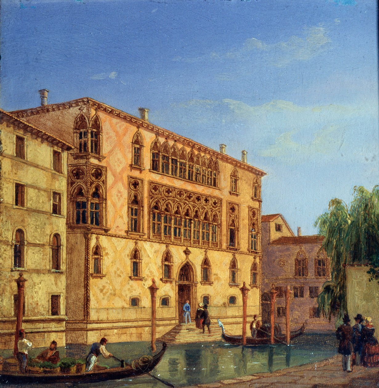 Palazzo Giovanelli, siglo XIX de Victor Adam