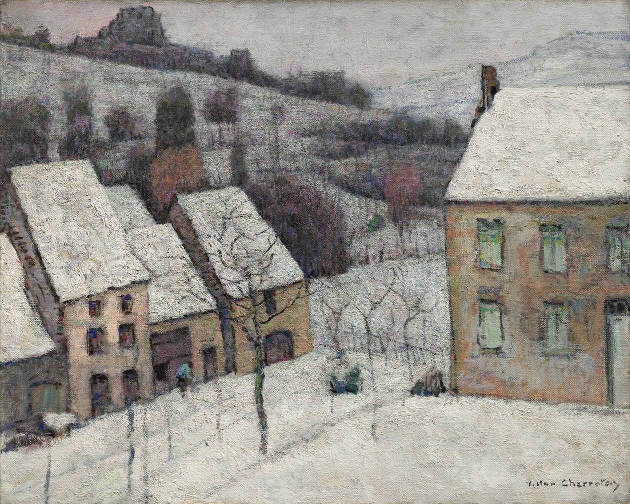 Murol en la Nieve de Victor Charreton