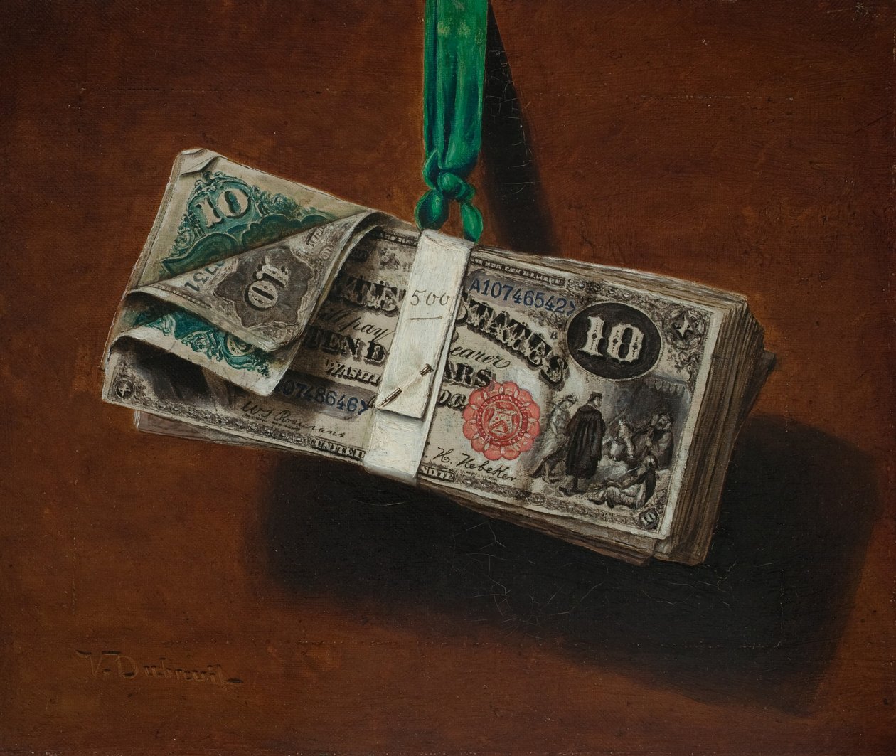 Take One, Purse for the Sprinters, c.1886 (óleo sobre lienzo) de Victor Dubreuil