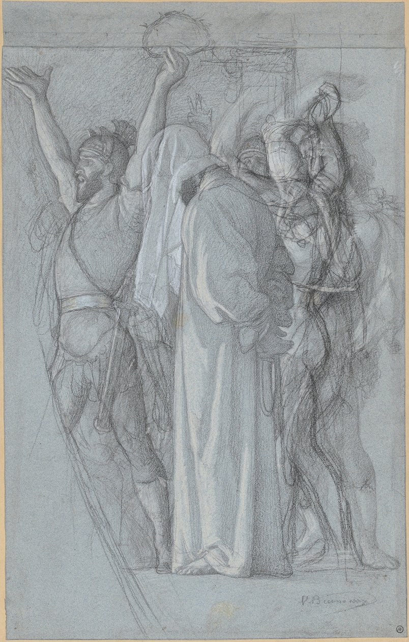La burla de Cristo de Victor François Eloi Biennourry