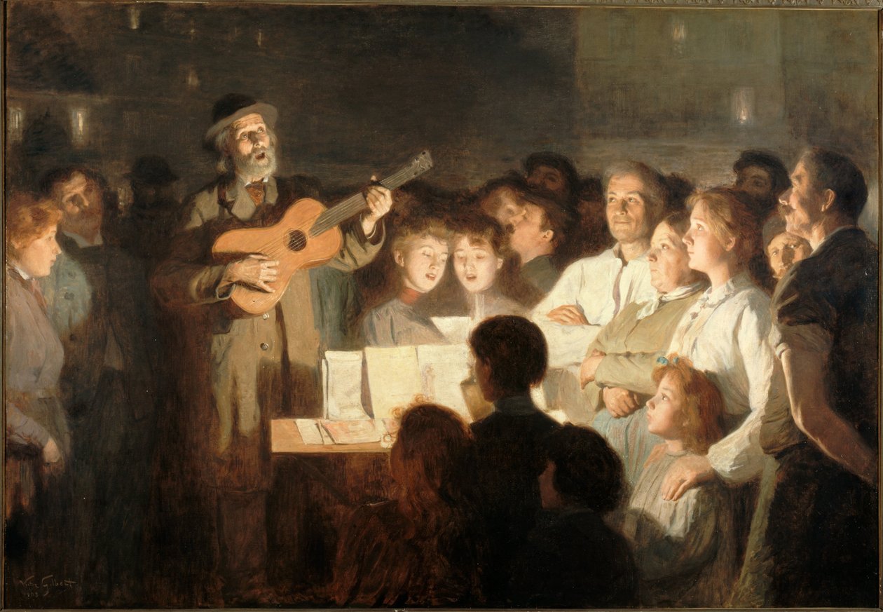 El mercader de canciones de Victor Gabriel Gilbert