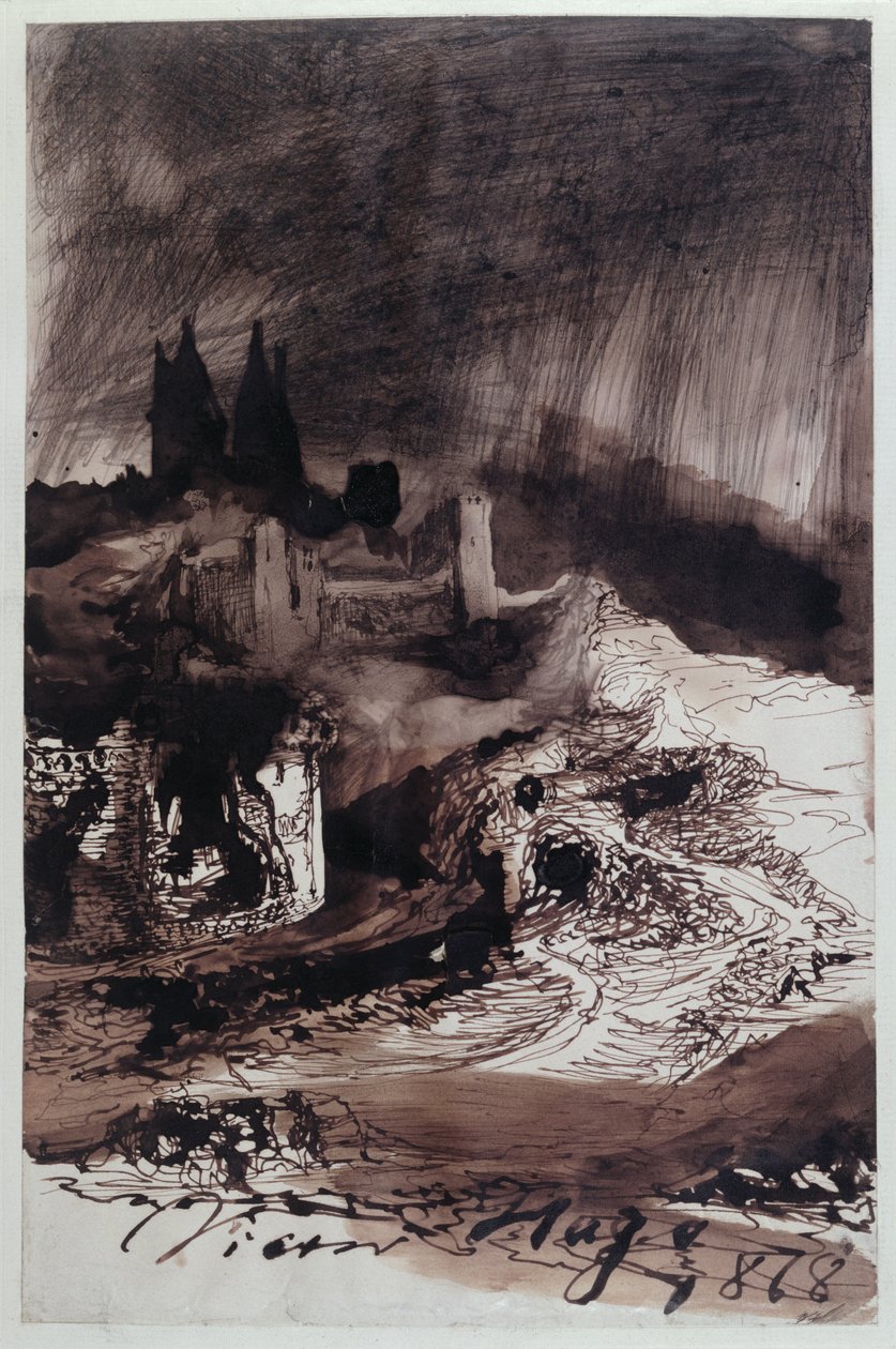 El castillo, 1878 de Victor Hugo